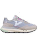 Sneakers Wing Evo donna in pelle e tessuto grigio Donna 8811100 Gris
