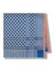 Foulard Collection Print in cotone blu a fantasia Donna IR002410216 E8002