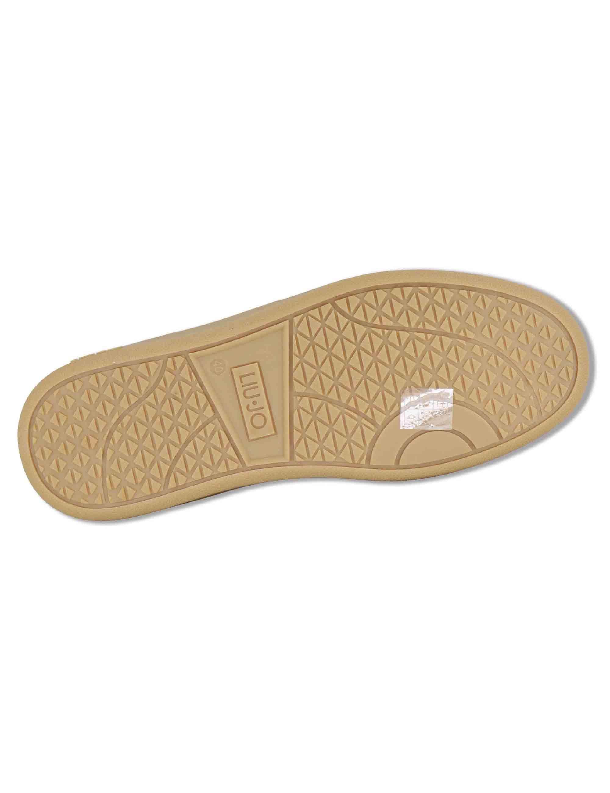 Sneakers uomo in pelle cuoio con suola ambra PARKER 01 BRANDY Liu-Jo 