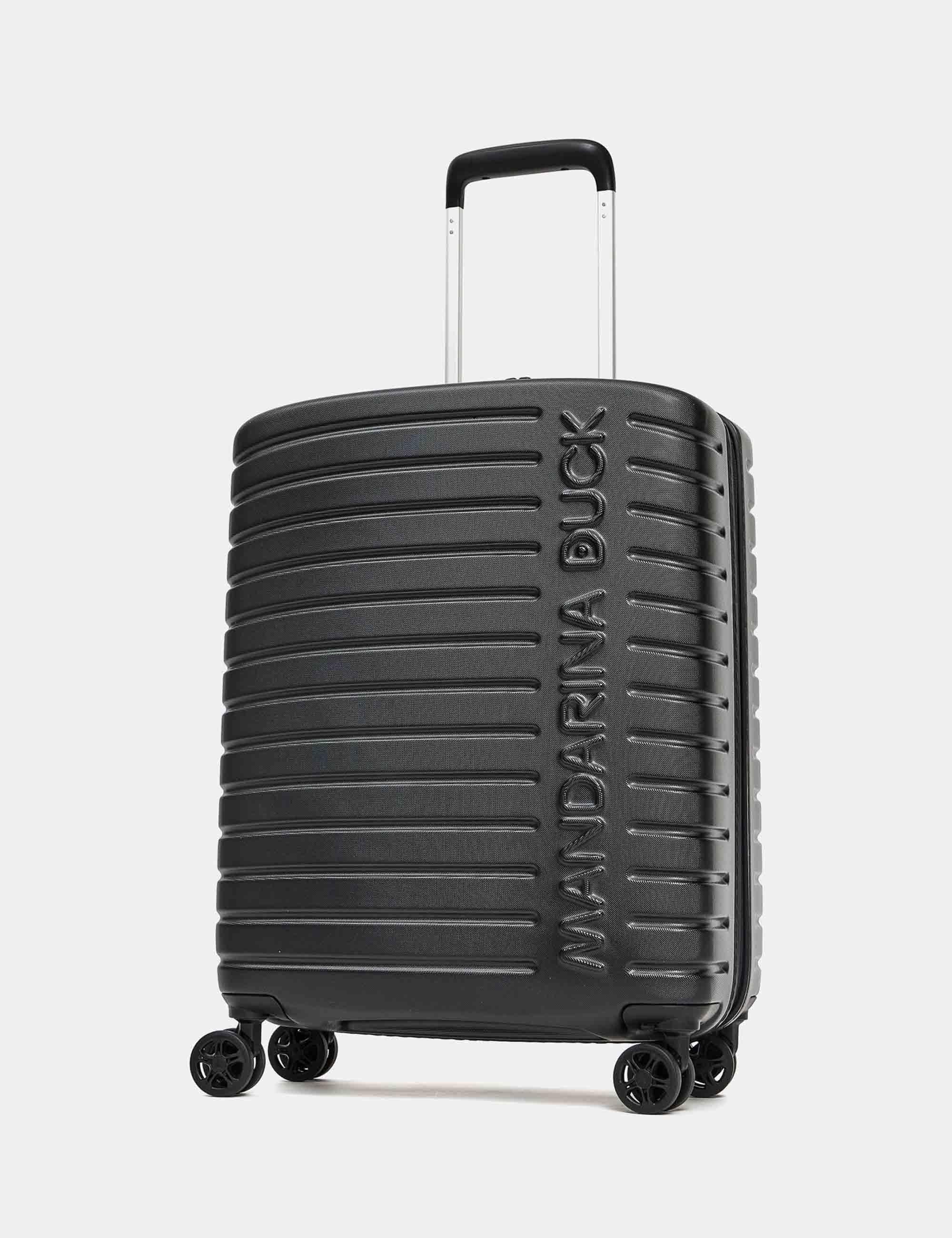 Trolley cabin size Flyduck nero 55x40x20 cm P10KNV01 651 Mandarina Duck 