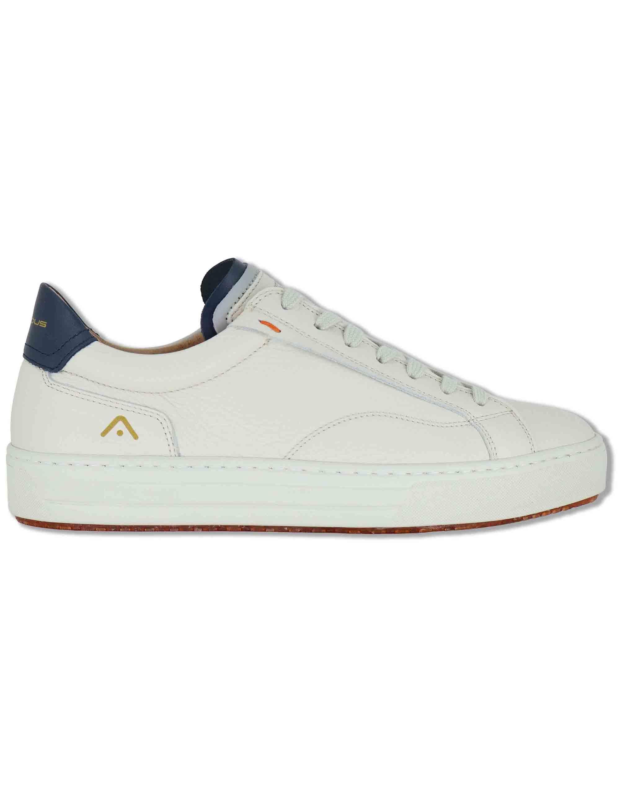 Sneakers uomo Anopolis in pelle beige con suola in gomma leggera 11218 7333AM Ambitious 
