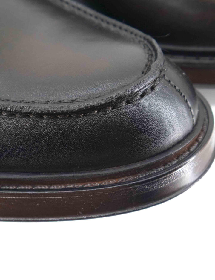 Mocassini uomo in pelle marrone con suola in gomma cucita SP1056 014 Spatarella 