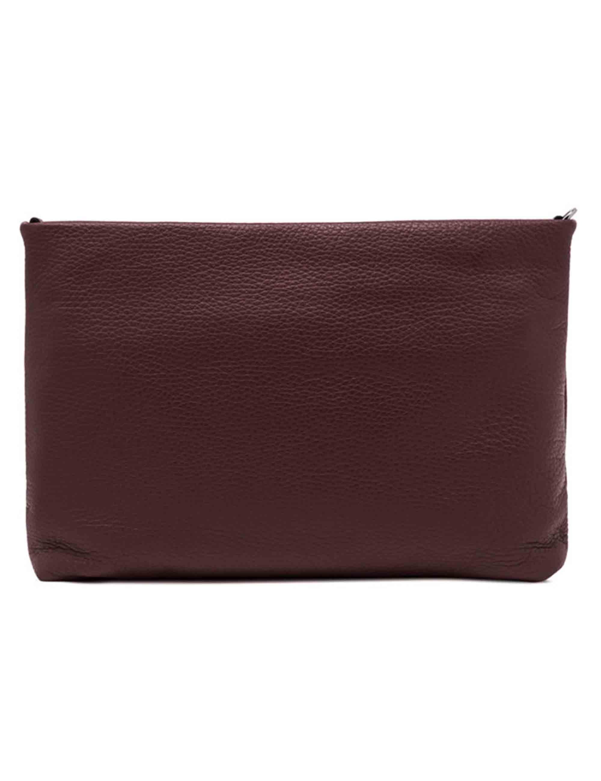 Borse donna Branda in pelle bordeaux con catena e tracolla in pelle removibile BS8265 14050 GRN-EM Gianni Chiarini 