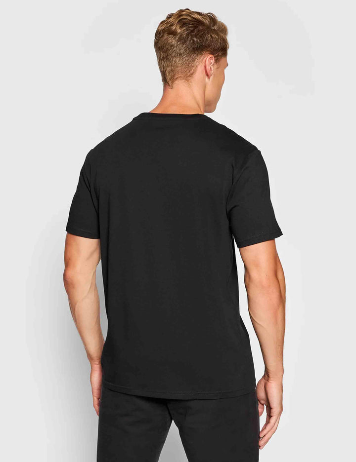 T-shirt uomo Sle in cotone nero con logo ricamato 714844756001 POLO BLACK Polo Ralph Lauren 