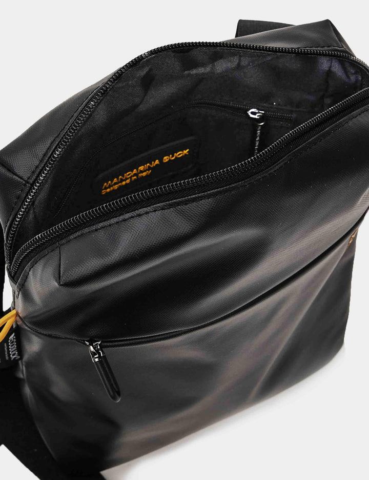 Borselli Eco Coated neri con tracolla P10OST03 651 Mandarina Duck 