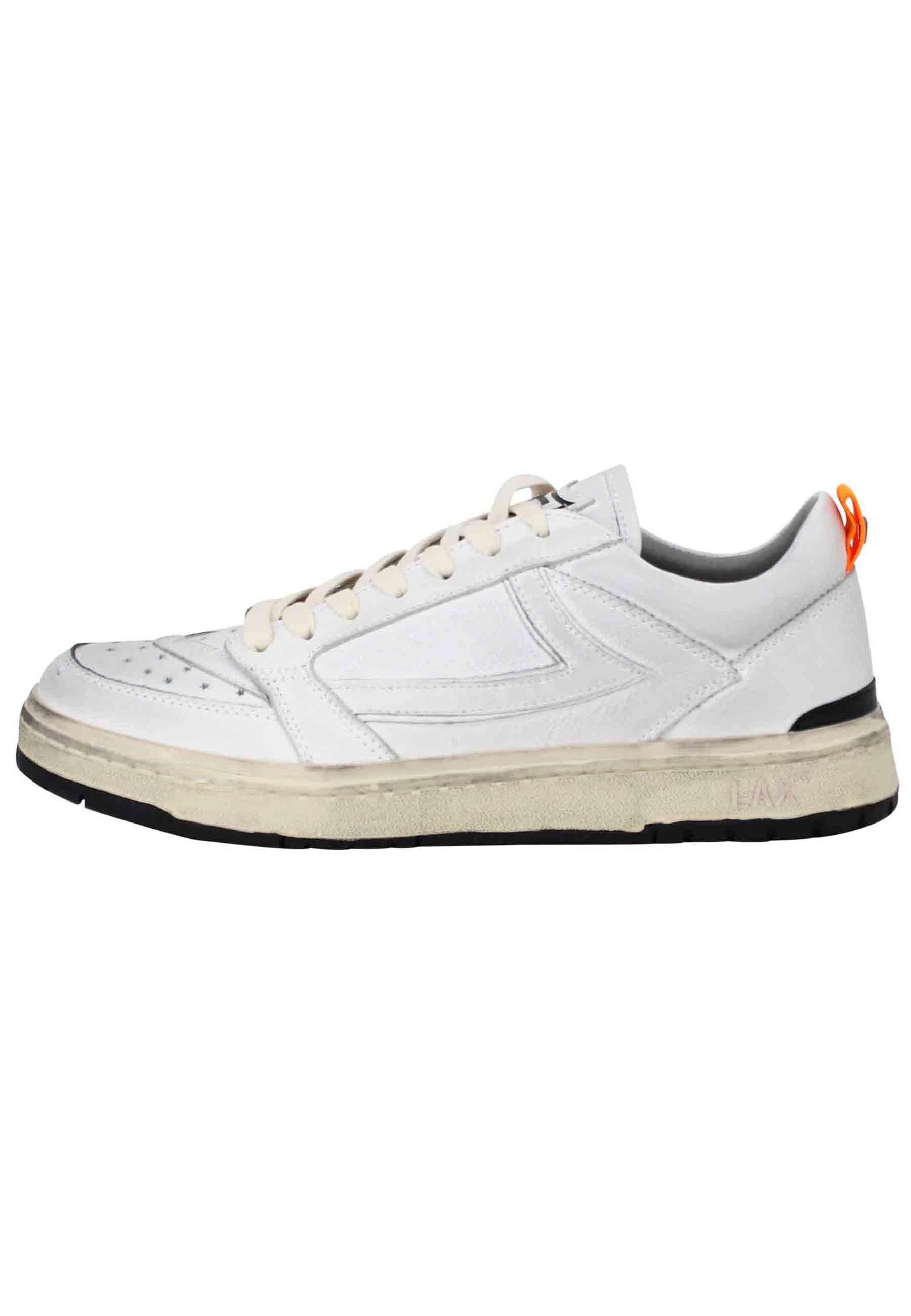 Sneakers uomo Starlight Shield in pelle bianca vintage 23SHTSC016 100 HTC Los Angeles 