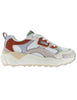 Sneakers Garner Vibe in mix pelle off white Donna GARNER 071