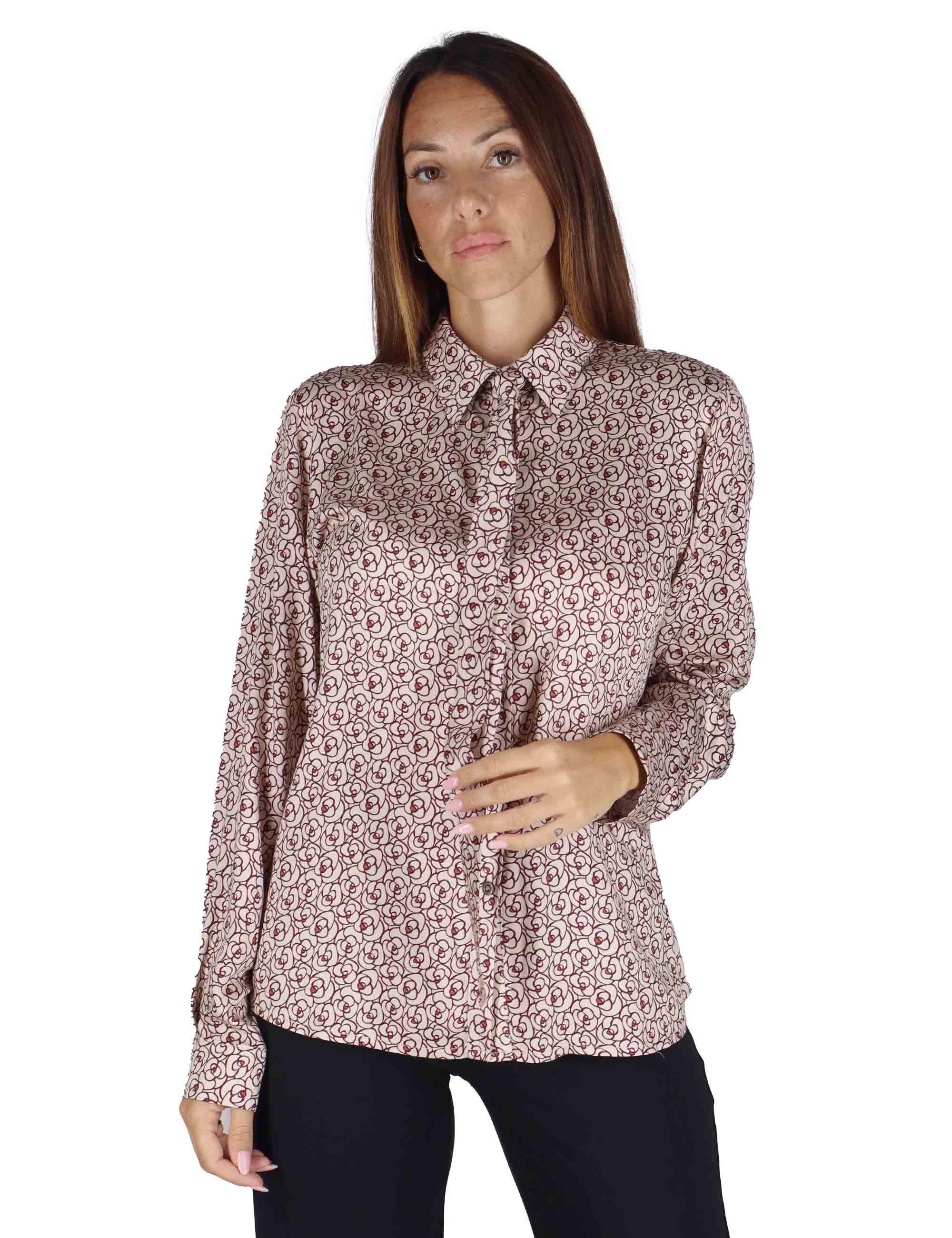 Camicie in viscosa naturale beige Donna JABCM0025-F1438 220