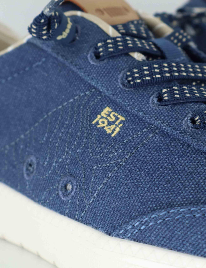 Sneakers uomo Jeepster in canvas blu con suola leggera JM61060A 016 Jeep 