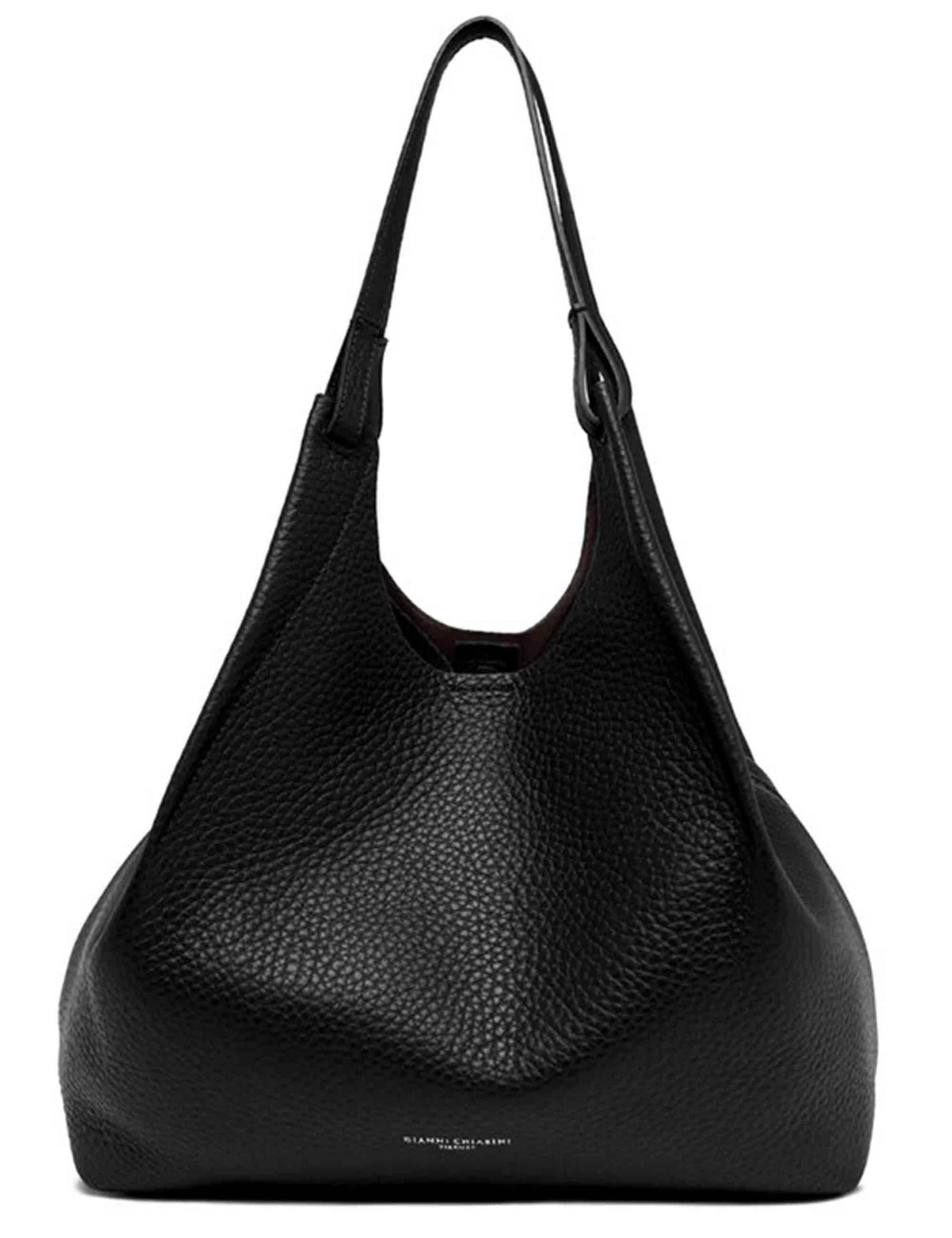 Gianni Chiarini Borse donna Dua in pelle martellara nera BS9720 12565 RNGDBL Gianni Chiarini 