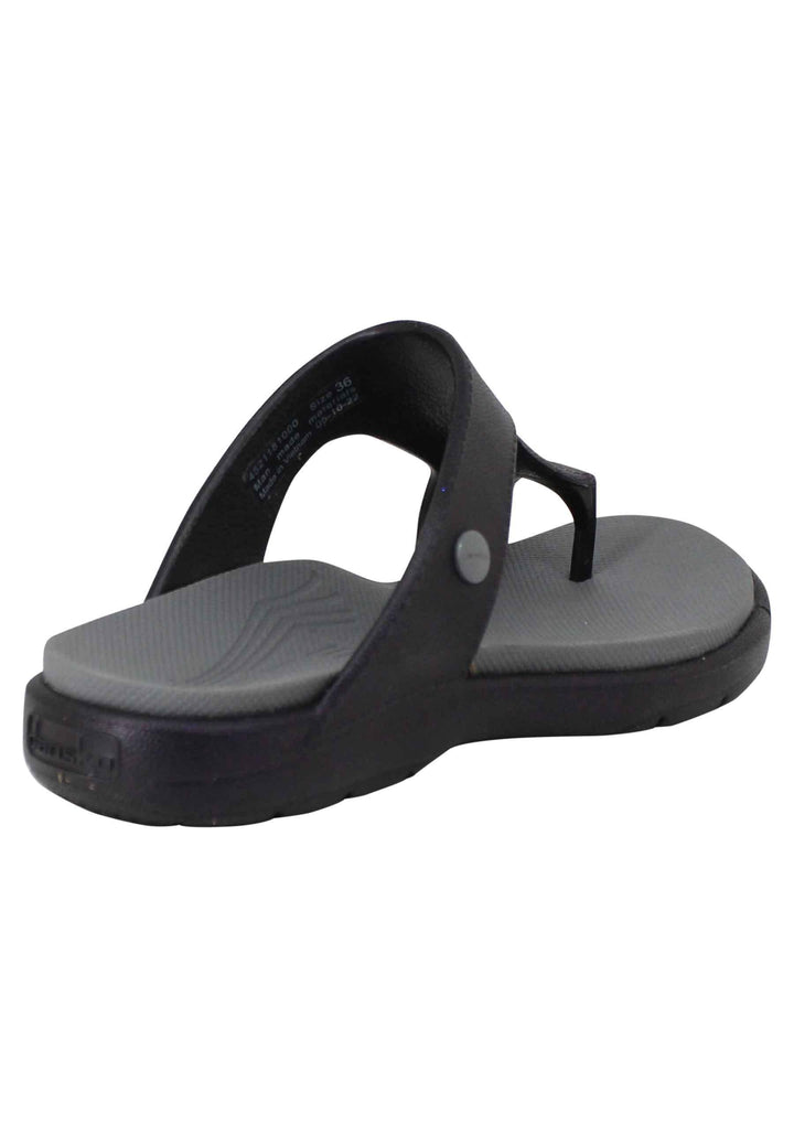 Sandali infradito donna in gomma nera Krystal 4521-181000 Dansko 