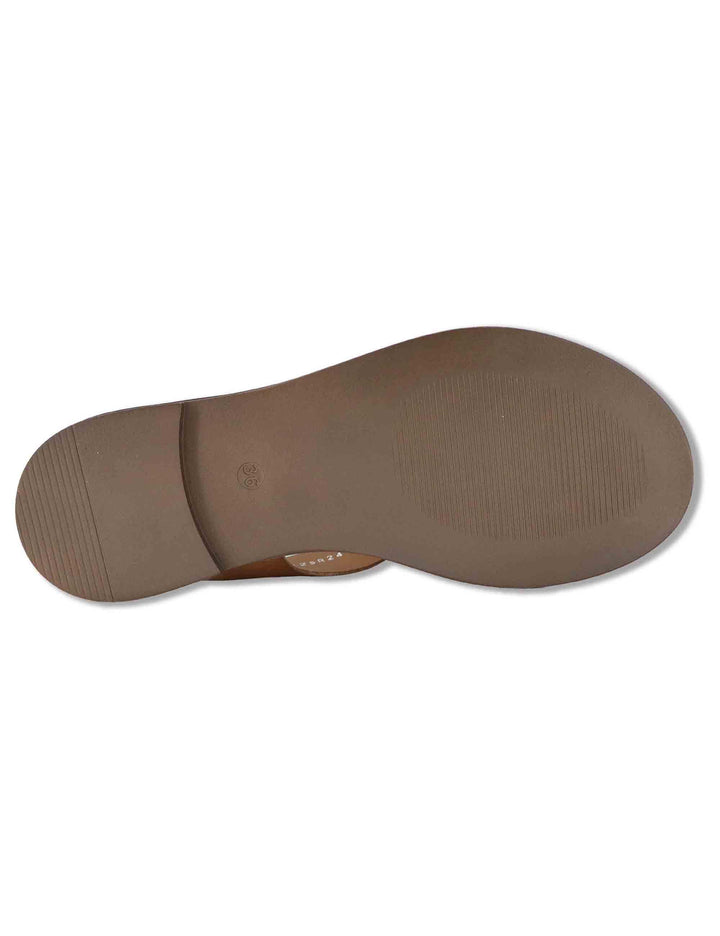 Sadnali bassi donna in pelle cuoio con sottopiede imbottito WD425R24 500008 Vueva 