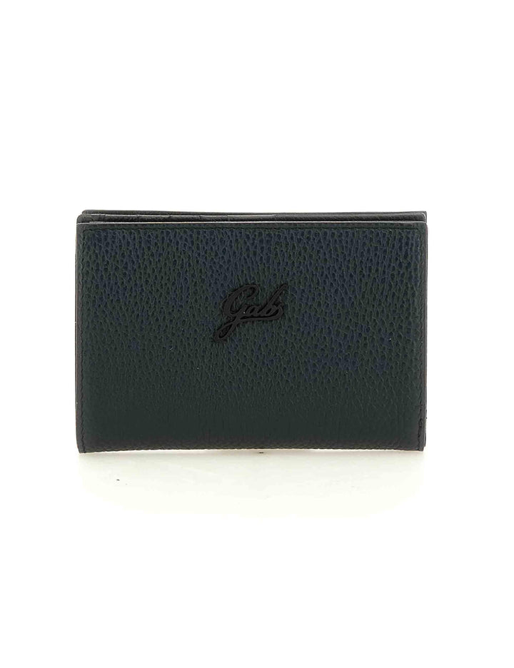 Portafogli donna GMonet 14 in pelle verde G000130ND X2428 C2555 Gabs 