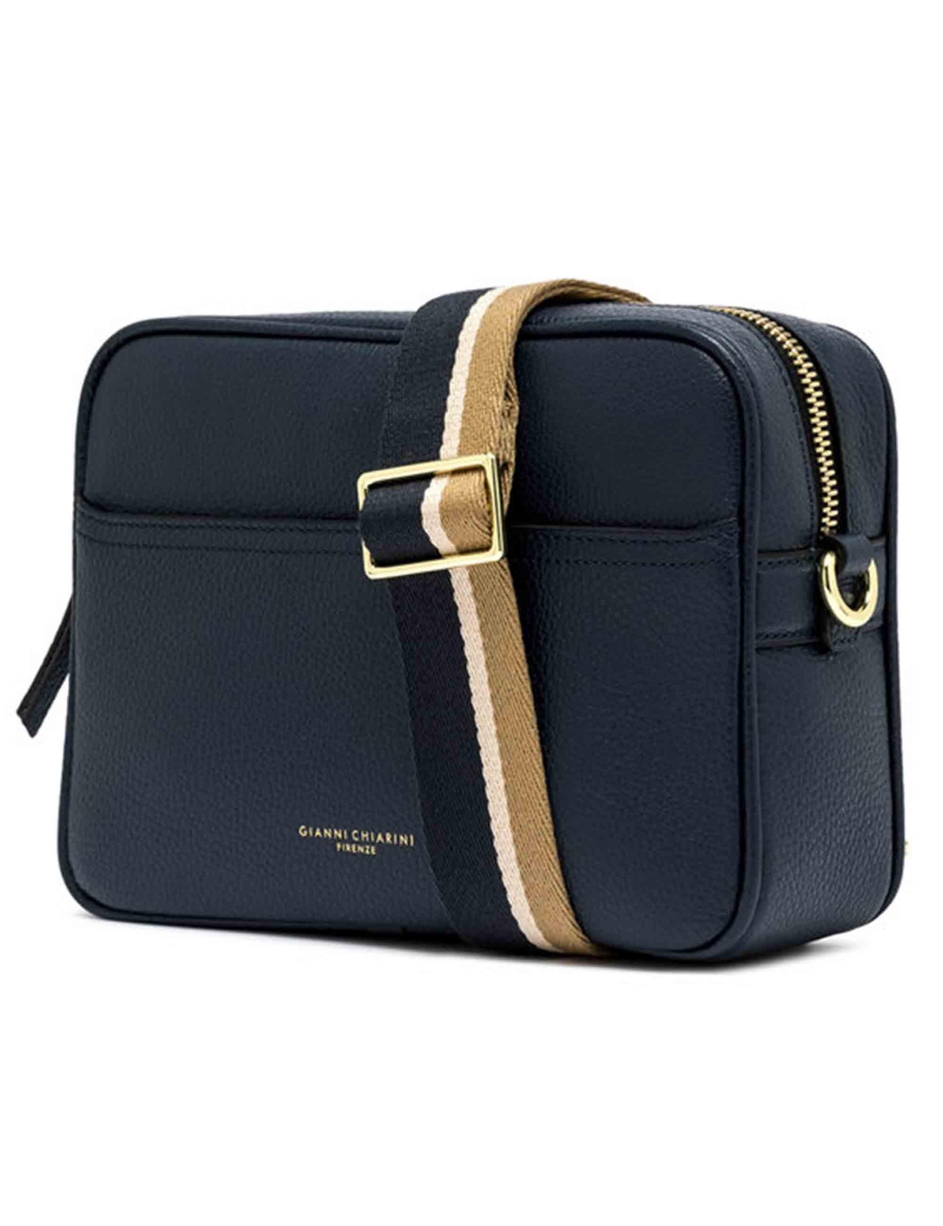 Gianni Chiarini Borse donna Nina in pelle martellata blu BS11180 0208 COMMGRN-NAOP Gianni Chiarini 