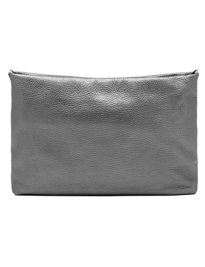 Borse donna Branda in pelle grigio perla con catena e tracolla in pelle removibile BS8265 14168 COMM GRN LM-EM Gianni Chiarini 