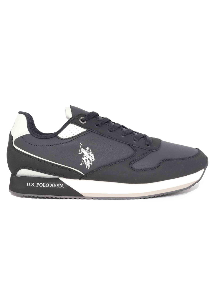 Sneakers uomo in tessuto nero NOBIL003E BLK U.S. Polo Assn. 
