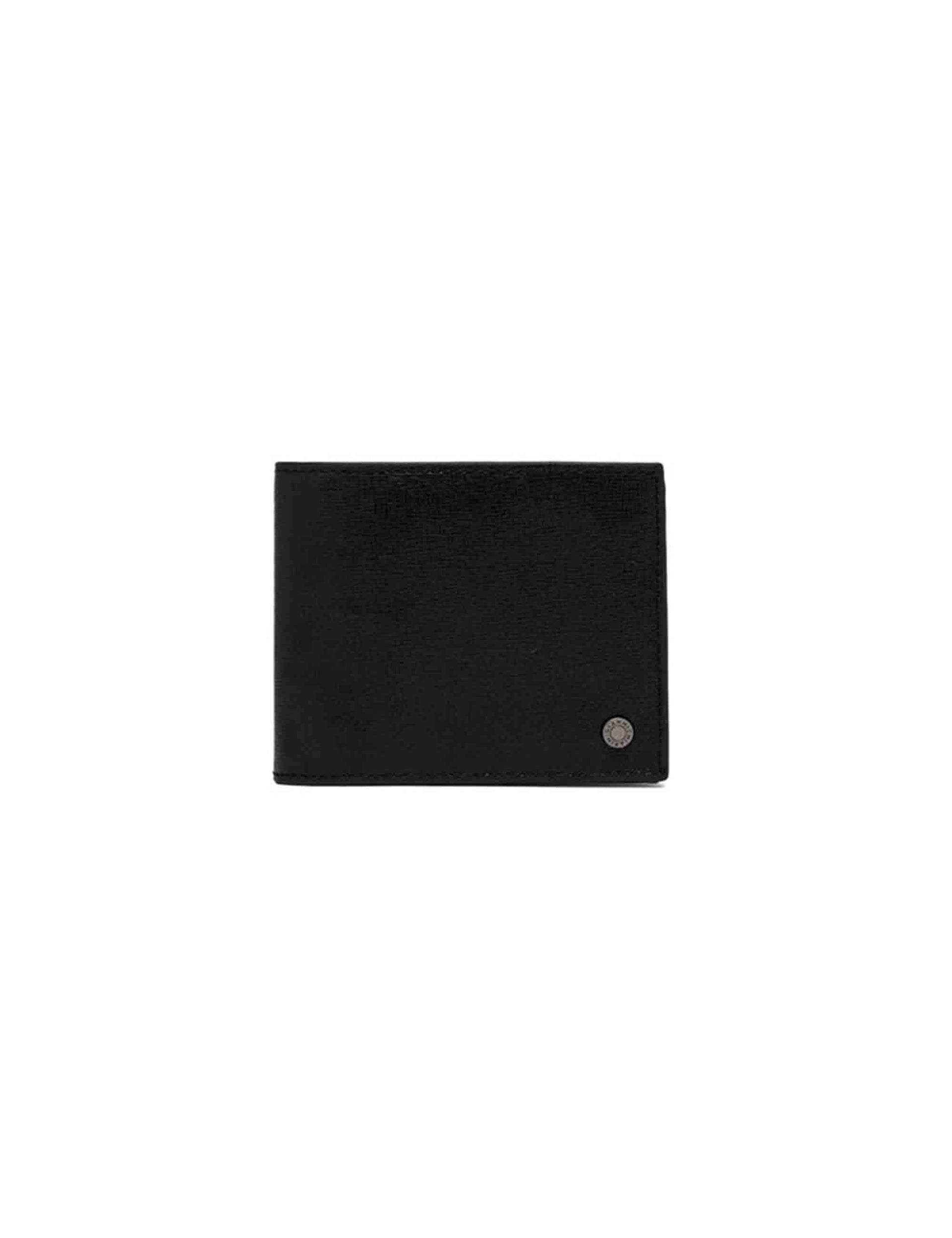 Portafogli uomo in saffiano nero PF W-5095M DS 17751 SAF Gianni Chiarini 