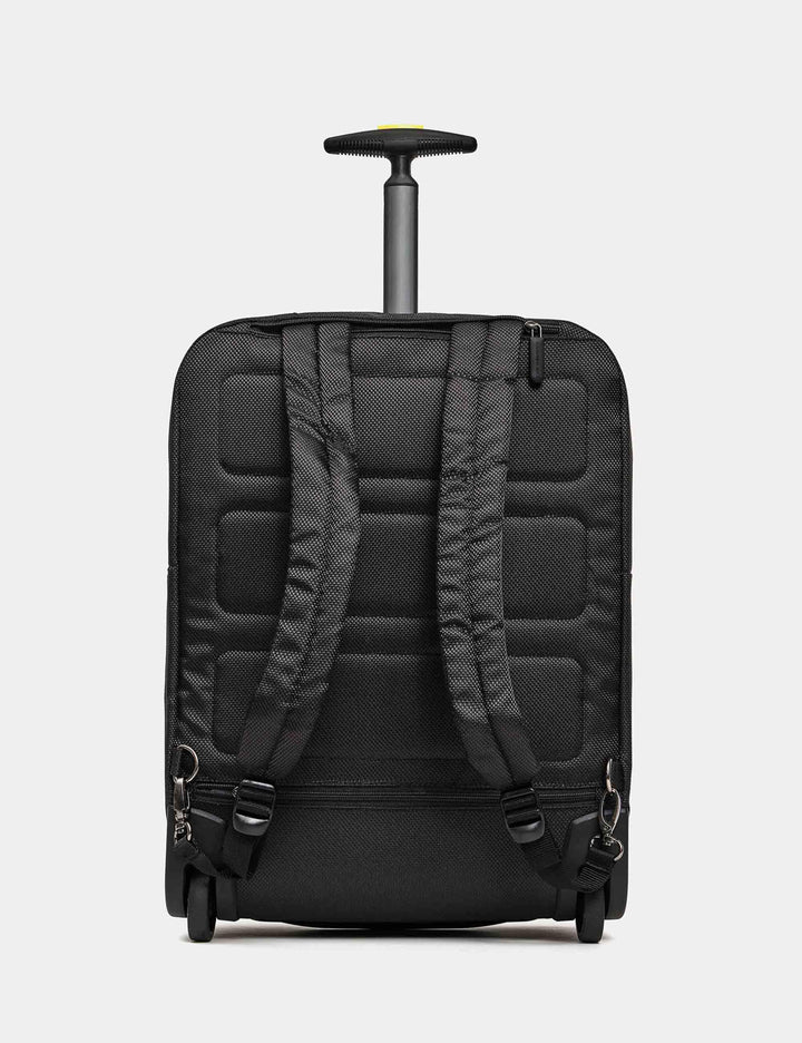 Zaini trolley soft Zephy cabin size in nero P10OTV06 651 Mandarina Duck 