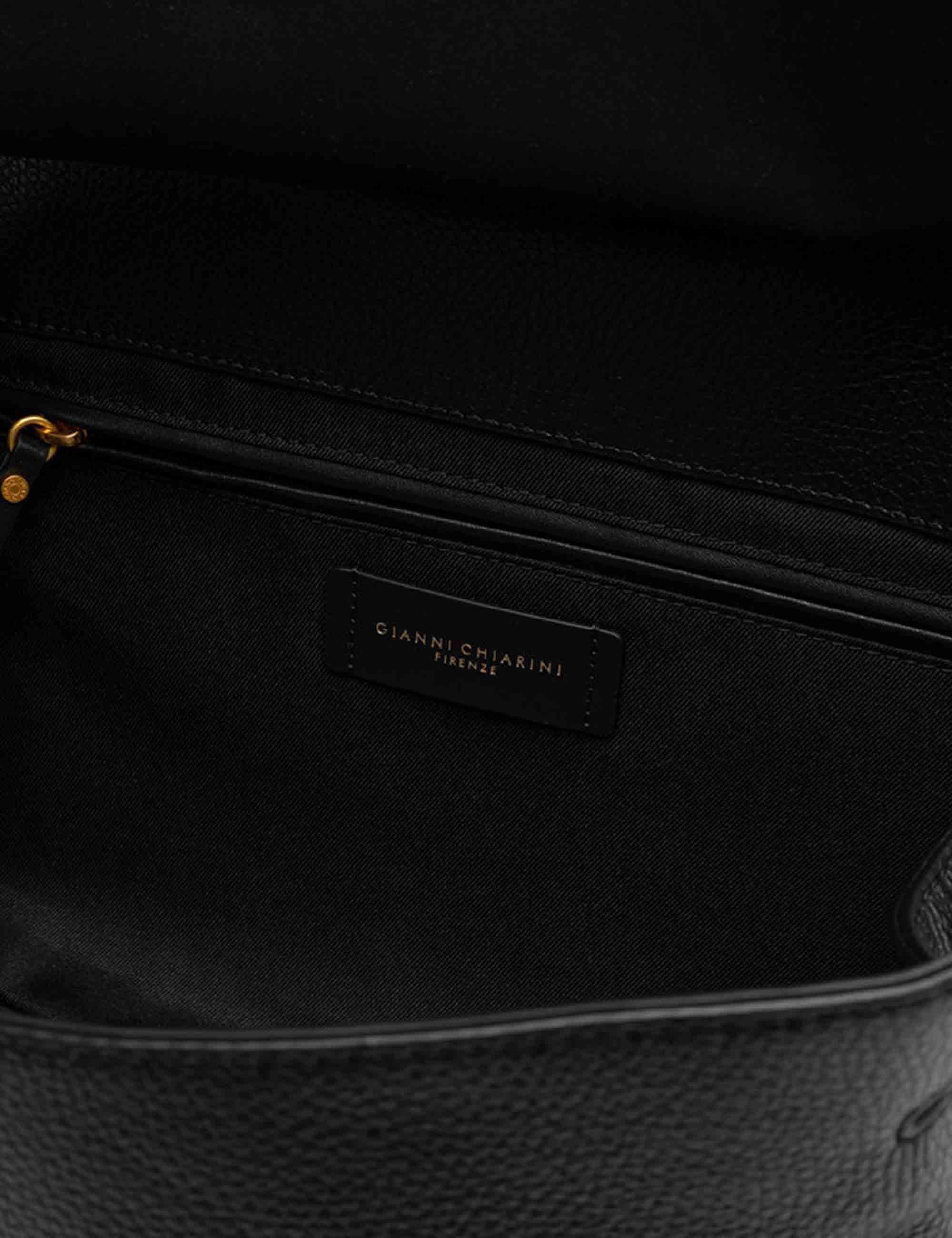 Borse donna Ottavia in pelle nera con manico e tracolla BS11376 001 GRN Gianni Chiarini 