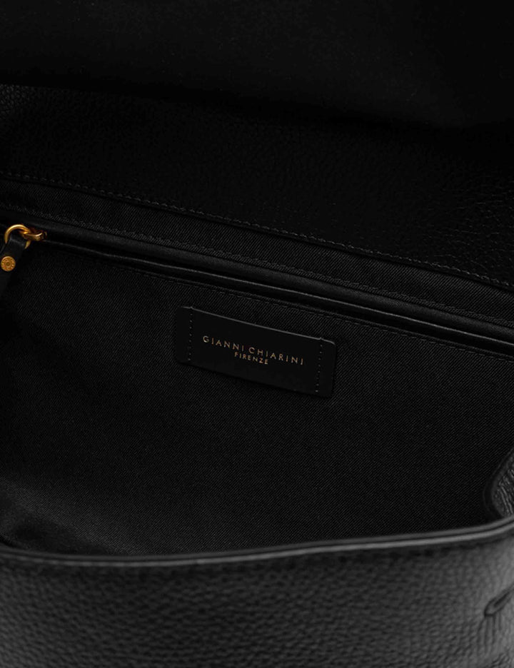 Borse donna Ottavia in pelle nera con manico e tracolla BS11376 001 GRN Gianni Chiarini 