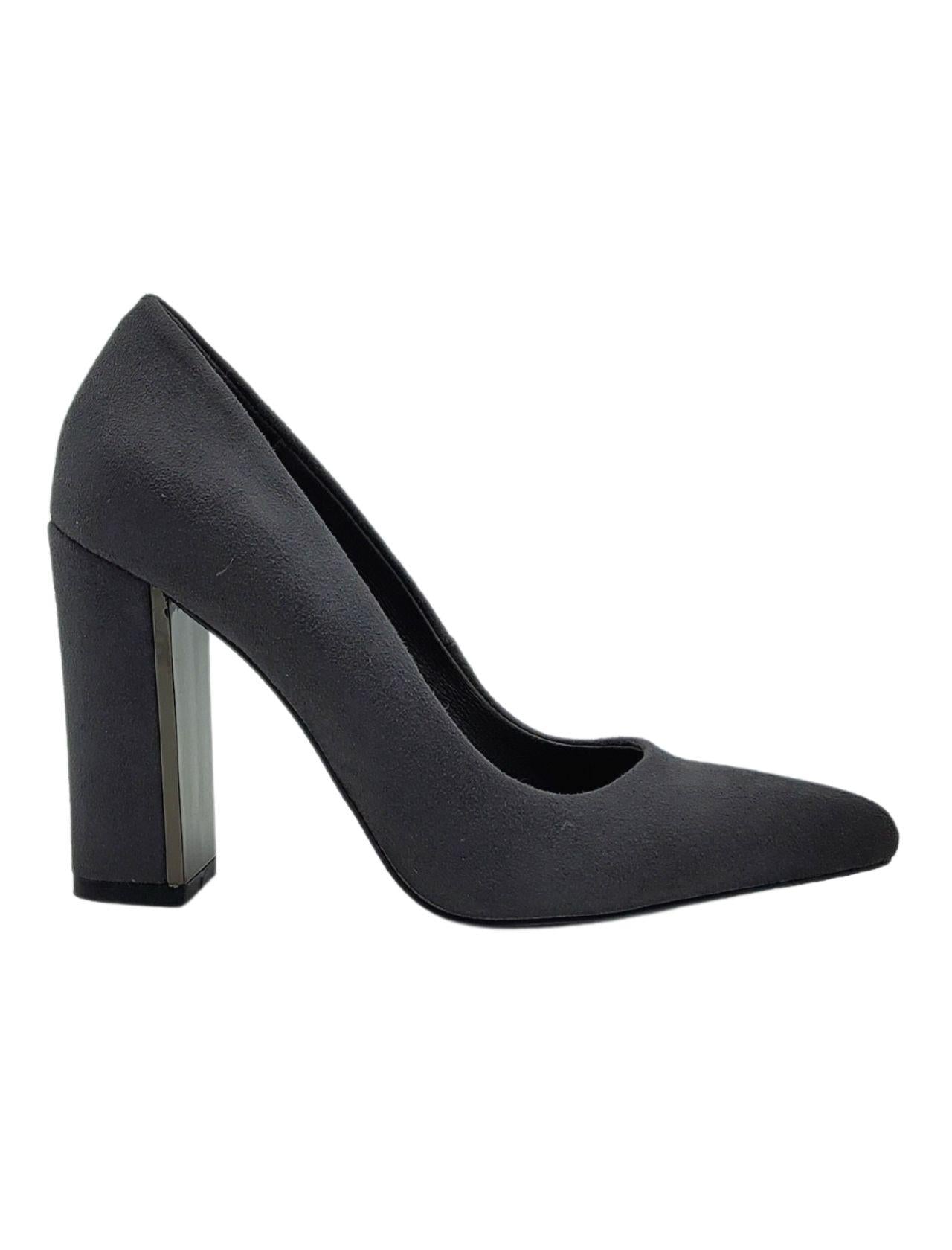 Décolleté Donna In Eco Camoscio Grgio Tacco Alto PATRICIA900 GRIGIO Exe 