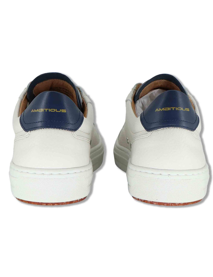 Sneakers uomo Anopolis in pelle beige con suola in gomma leggera 11218 7333AM Ambitious 