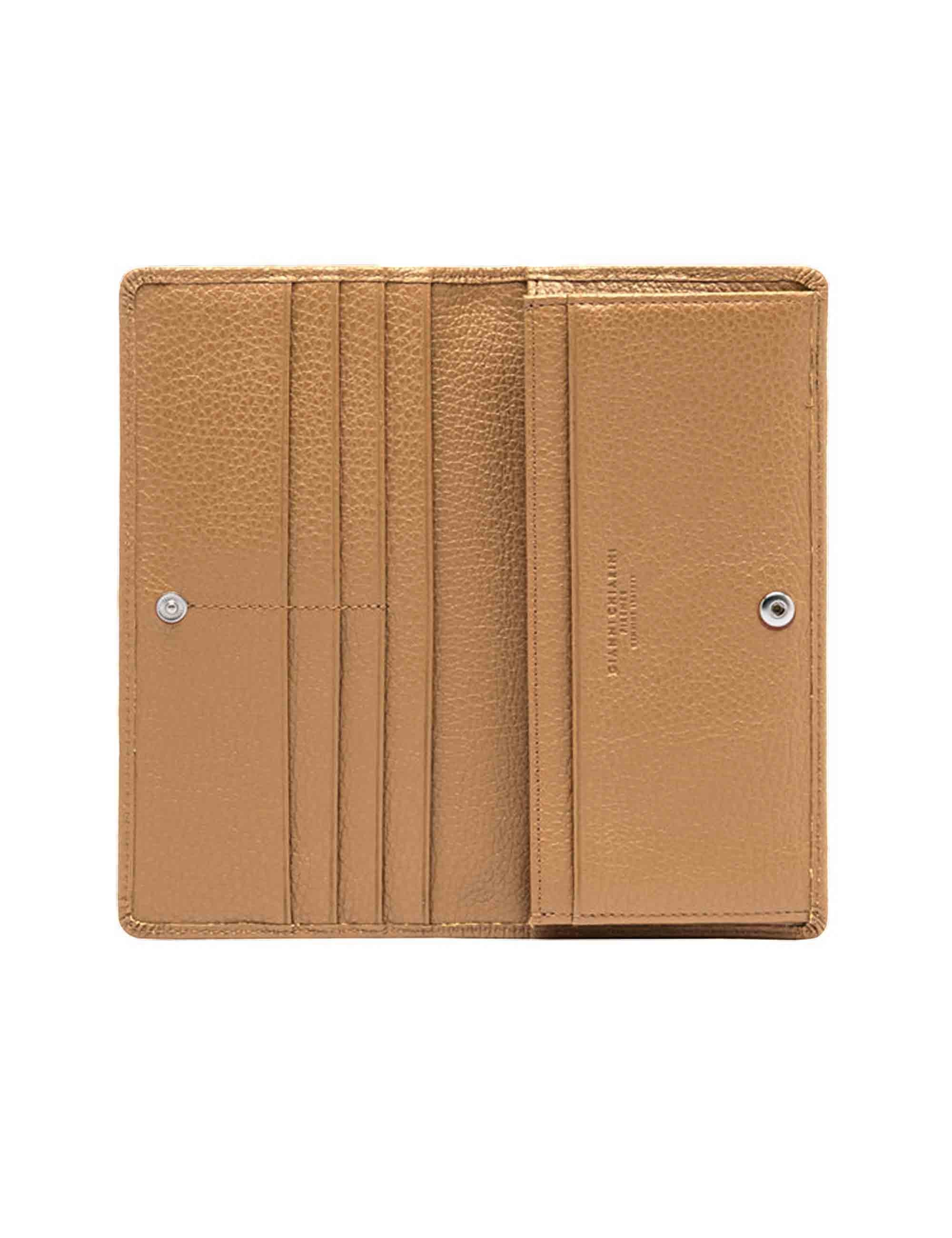 Portafogli donna in pelle naturale con zip PF5041 0422 GRN Gianni Chiarini 