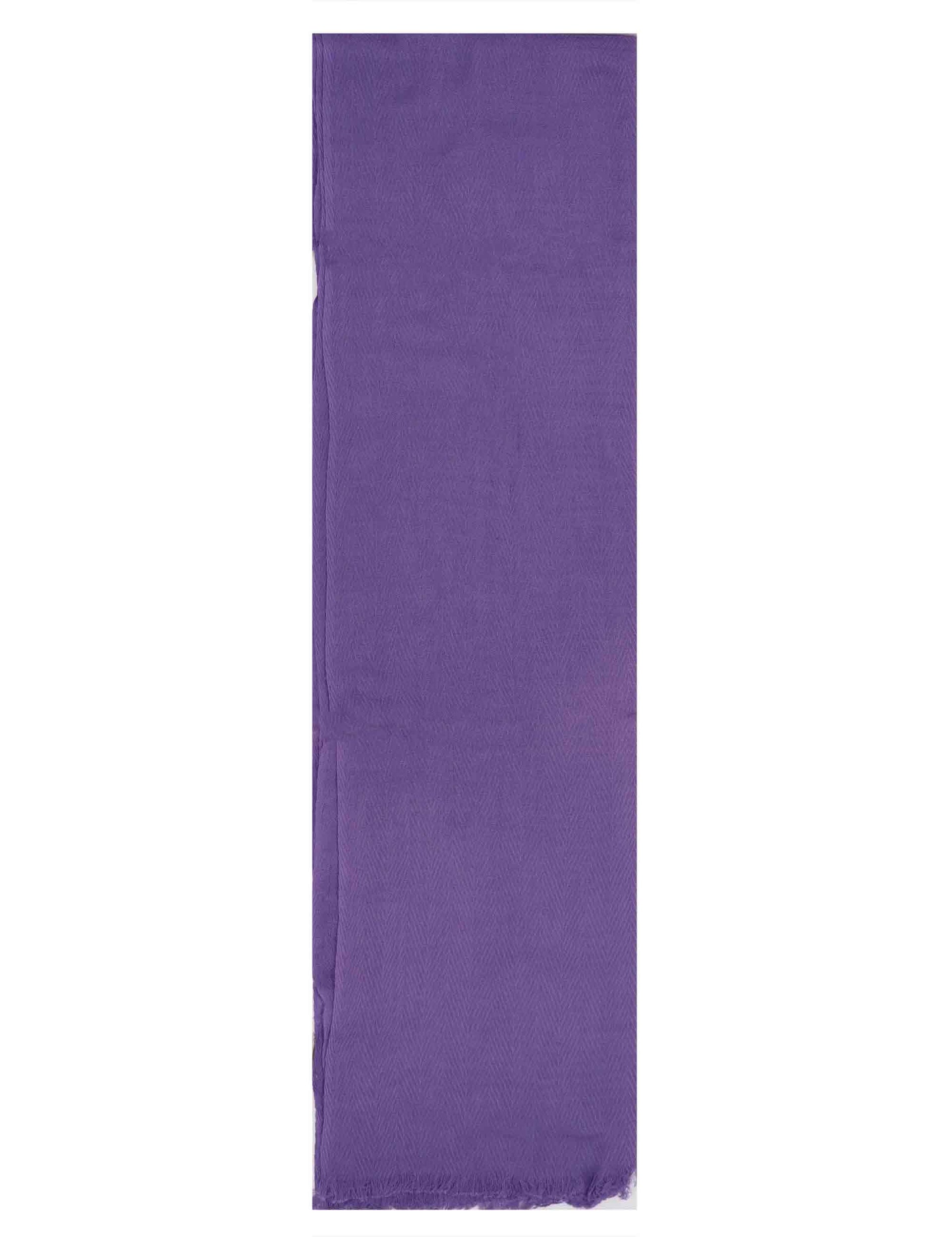 Stole maxi donna in puro cotone lilla spigato tono su tono Tramonto 60260057 0016 Pyaar 