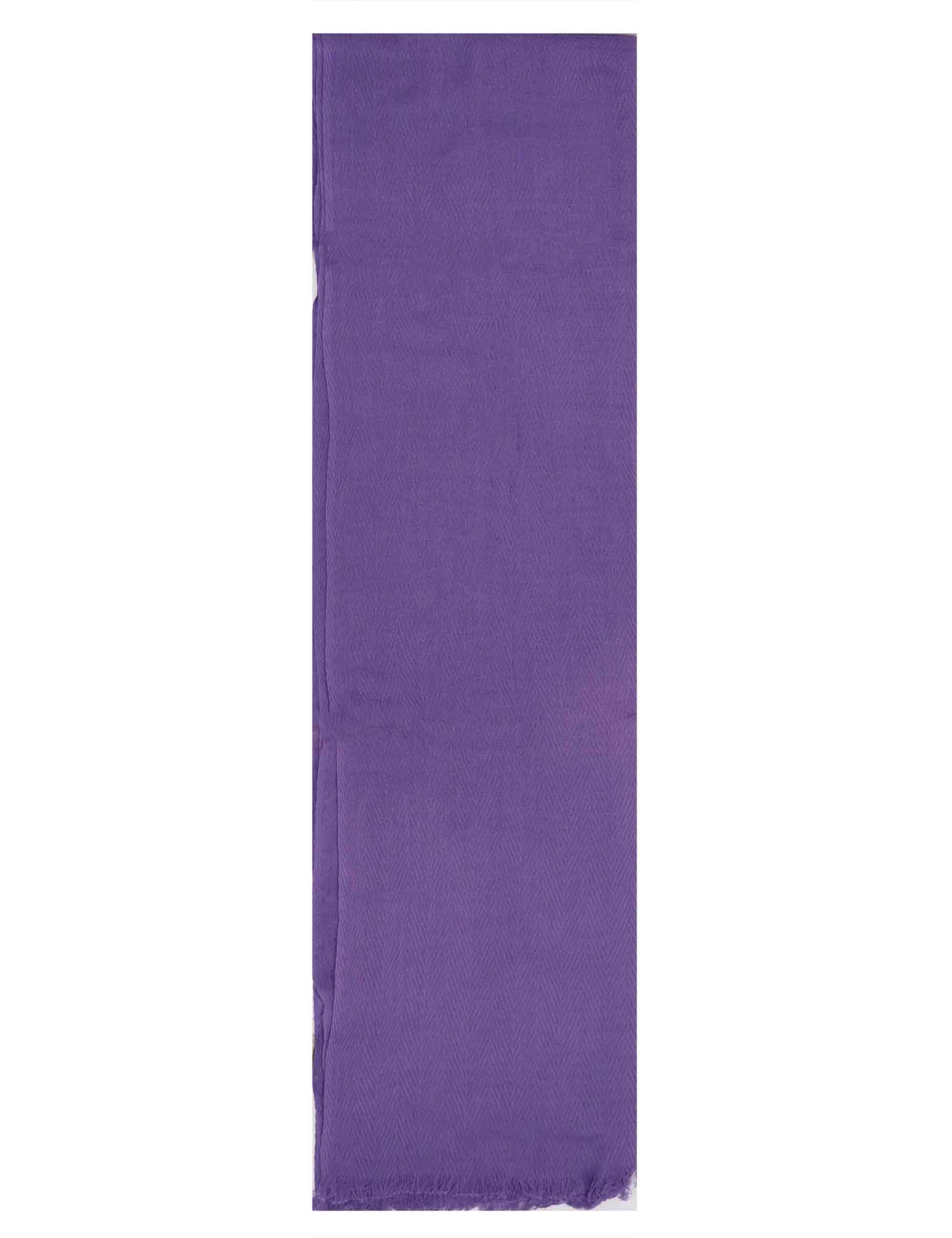 Stole maxi donna in puro cotone lilla spigato tono su tono Tramonto 60260057 0016 Pyaar 