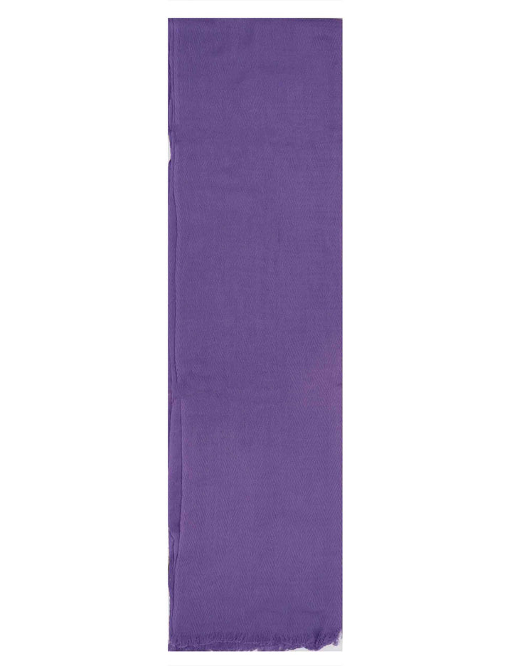 Stole maxi donna in puro cotone lilla spigato tono su tono Tramonto 60260057 0016 Pyaar 