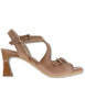 Women's HV264814 ALMOND Taupe Leather Slingback with Adjustable Straps