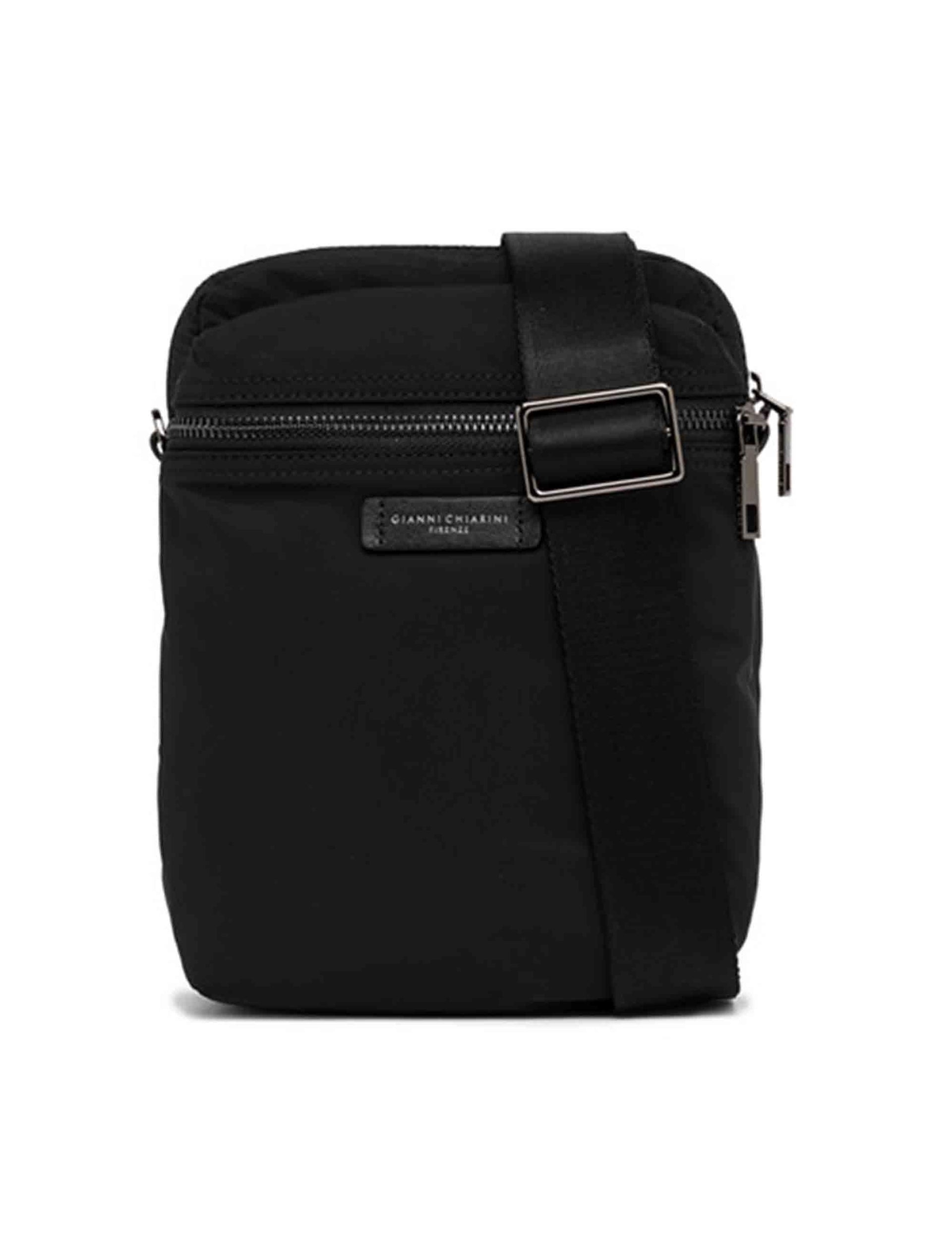 Borselli uomo in nylon nero con tracolla BSU B18209 DS 22621 NYL-PL Gianni Chiarini 