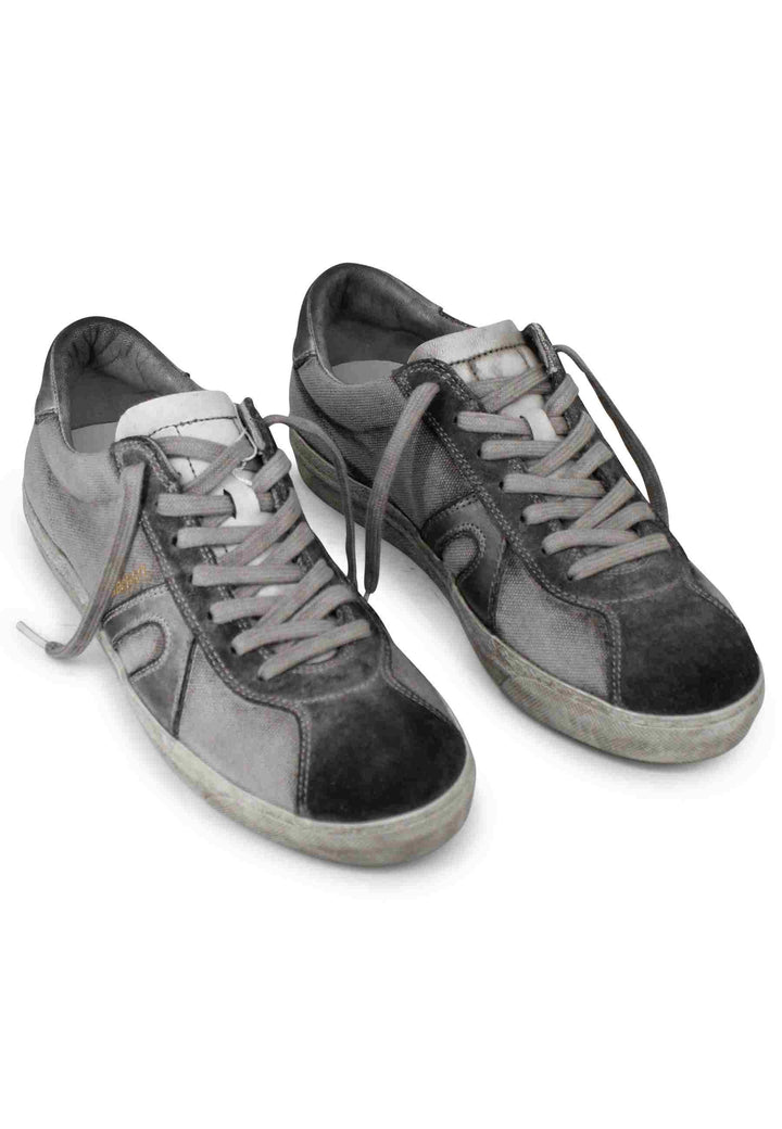 Sneakers uomo in canvas vintage grigio 10025 247 Atala 