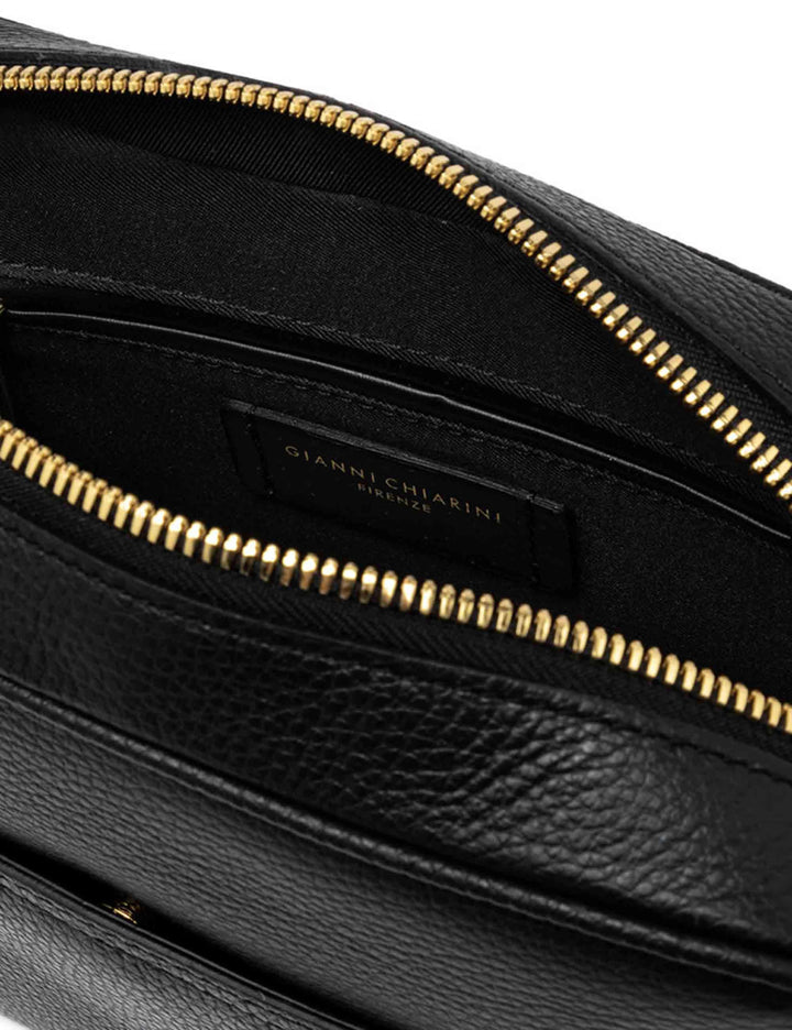 Gianni Chiarini Borse donna Nina in pelle martellata nera BS11180 001 COMMGRN-NAOP Gianni Chiarini 