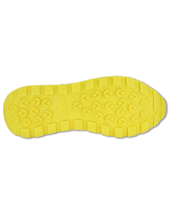 Sneakers donna Luna in nylon e pelle beige con suola running 1156114 80_Beige Victoria 