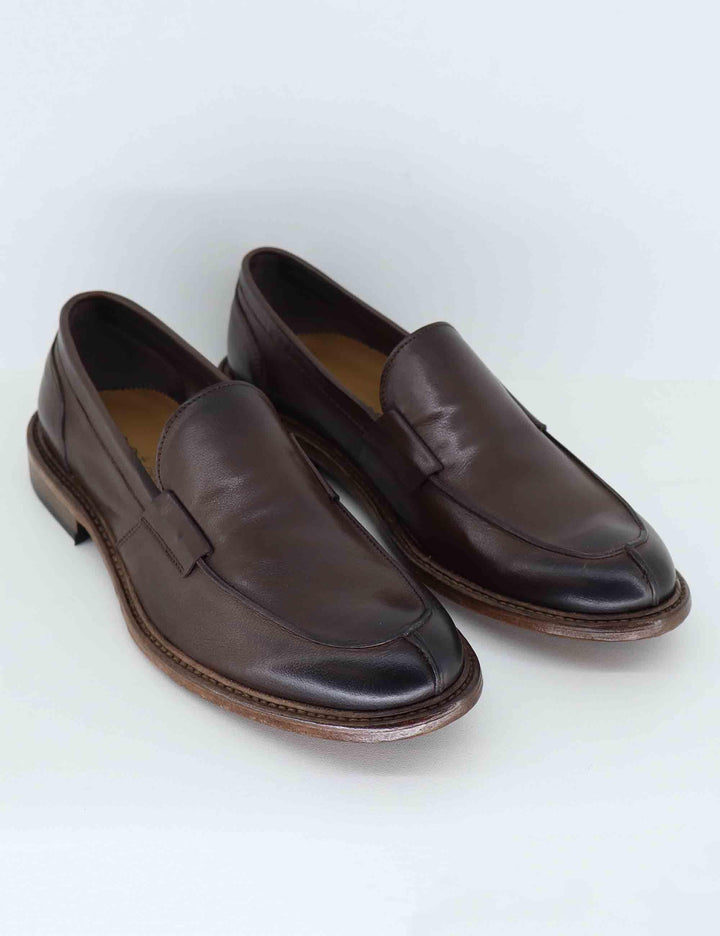 Mocassini uomo in pelle marrone SP6561 014 Spatarella 