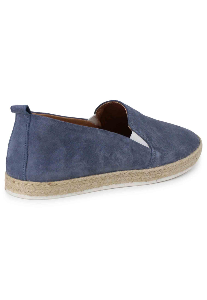 Mocassini espadrillas uomo in camoscio blu SP6529 002 Spark for Spatarella 