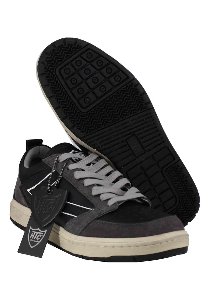 Sneakers uomo Starlight Bicolor in pelle nera 23WHTSC012 001 HTC Los Angeles 