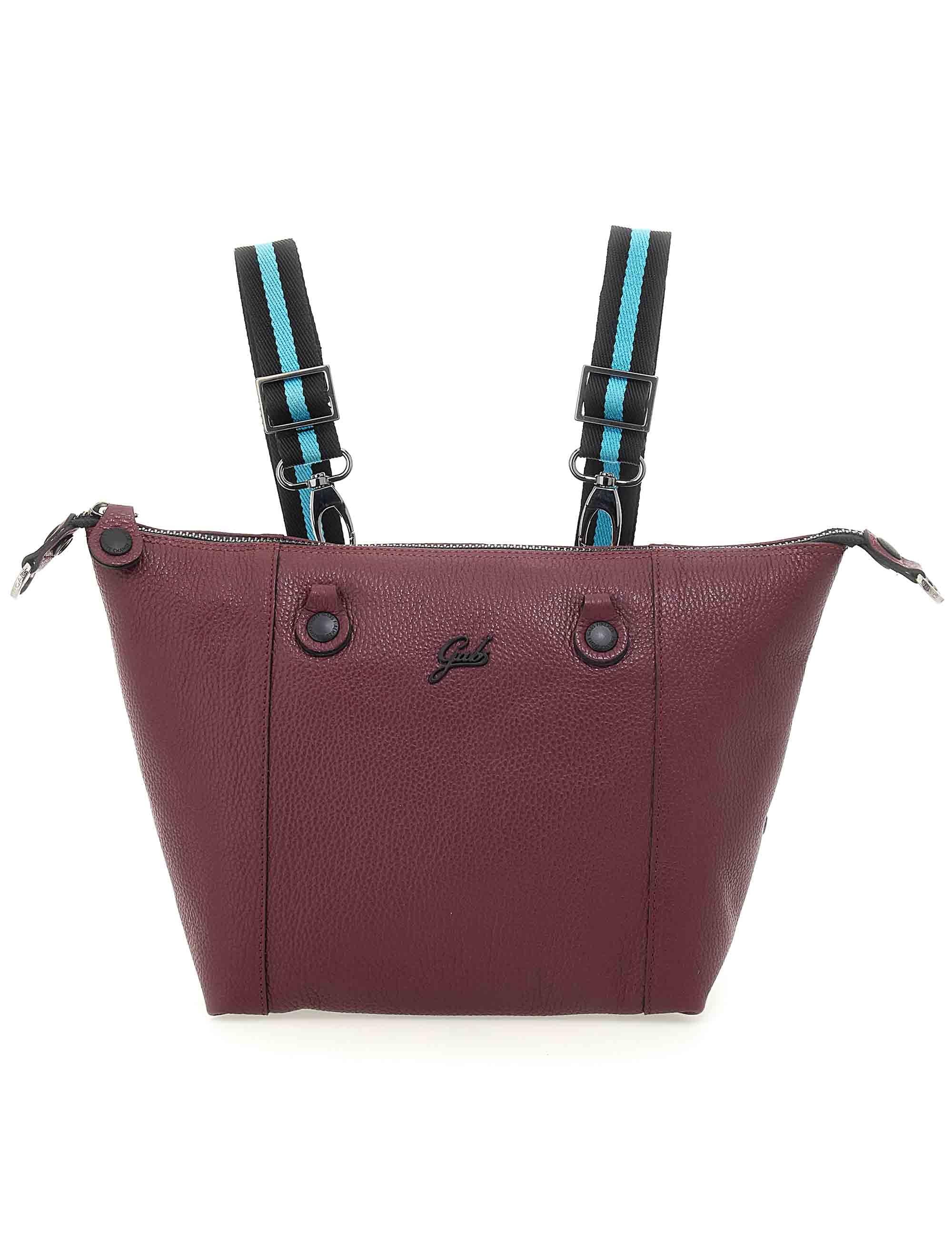 Borse donna Shopping trasformabili G3 PLUS L in pelle bordeaux G000033T3 X2428 C4019 Gabs 