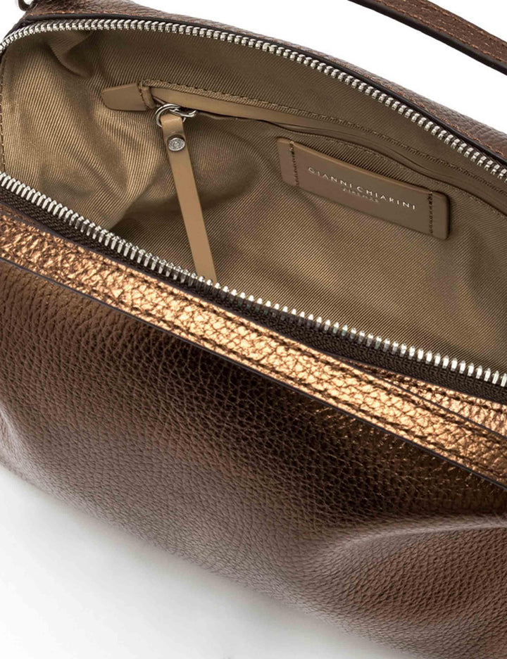 Borse donna Alifa in pelle martellata bronzo BS8148 14167 COMMGRNLM Gianni Chiarini 