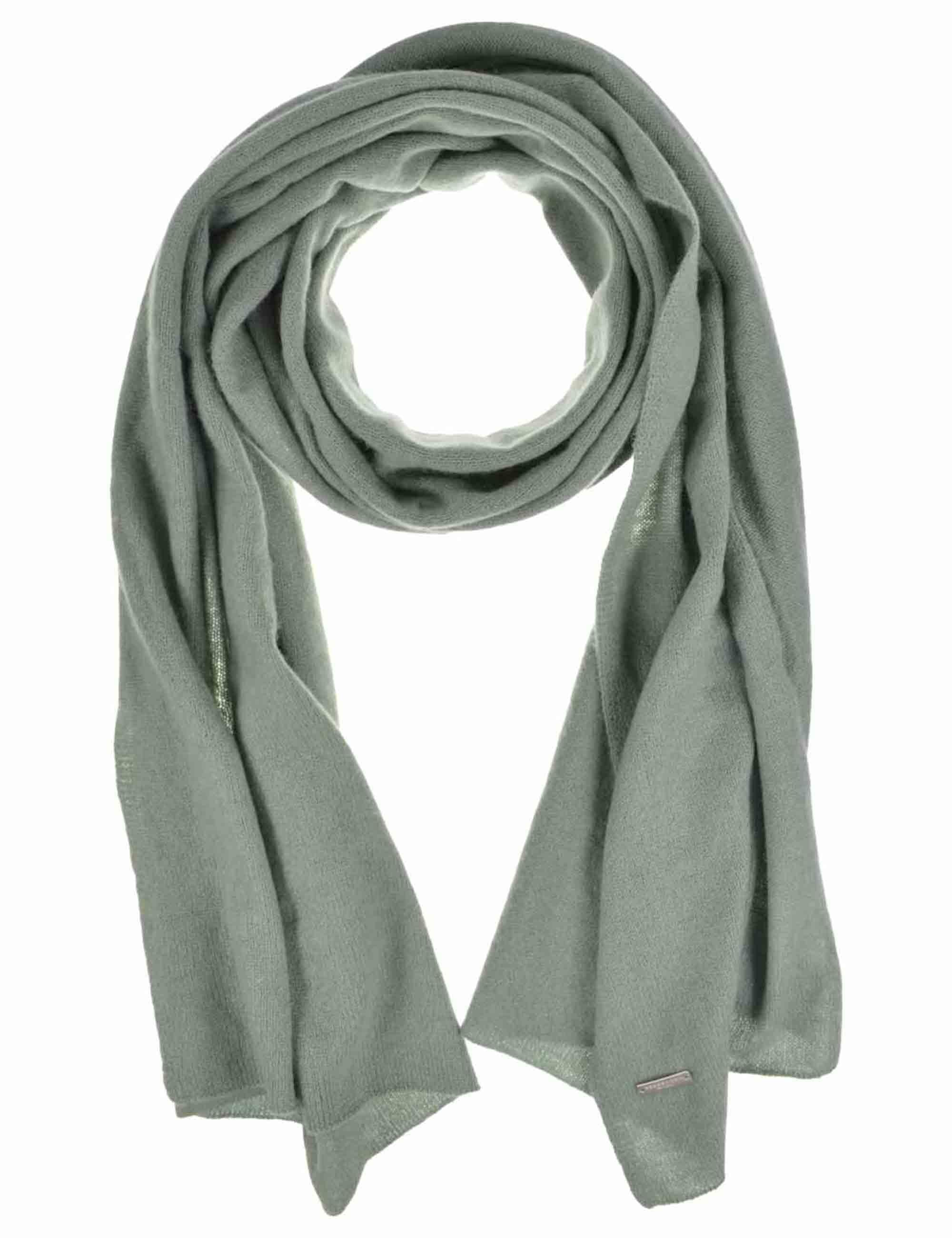 Sciarpe donna cashmere grigio 018216-00000 11 Seeberger Est 1890 