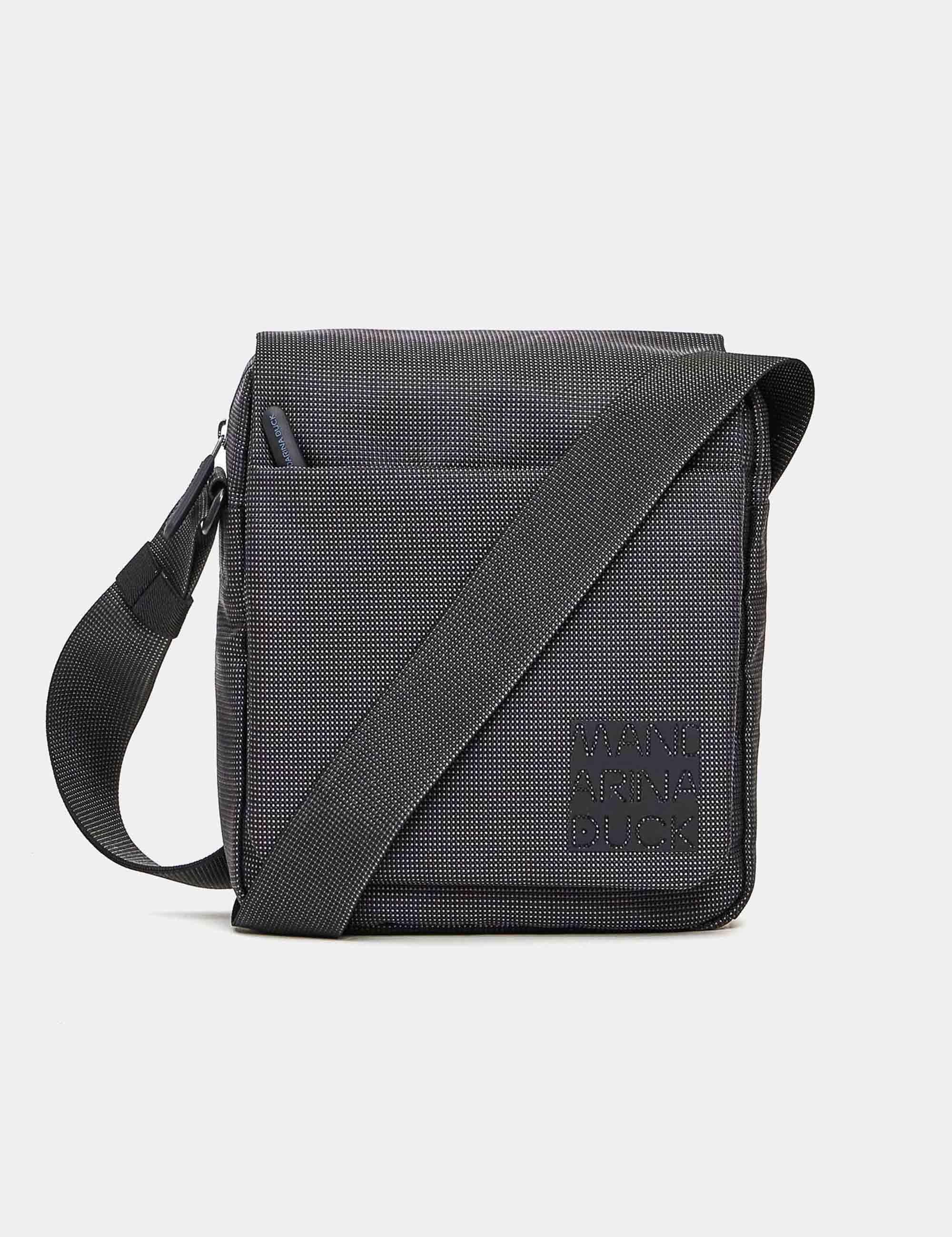 Borselli District in tessuro grigio con tracolla Uomo P10KPT04 465