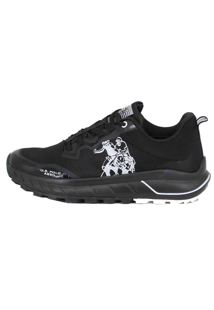 Sneakers uomo in tessuto tecnico nero SETH005 BLK U.S. Polo Assn. 