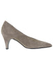Escarpins en daim taupe femme SP2055 032