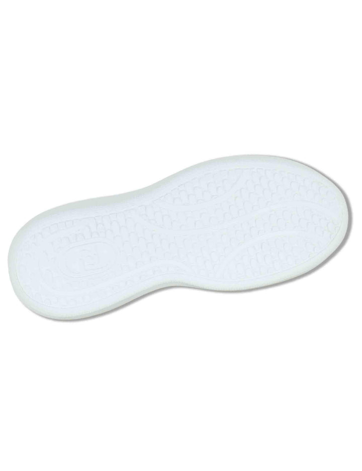 Sneakers donna in pelle e tessuto bianco con suola alta in gomma CASPER 01 WHITE Liu-Jo 