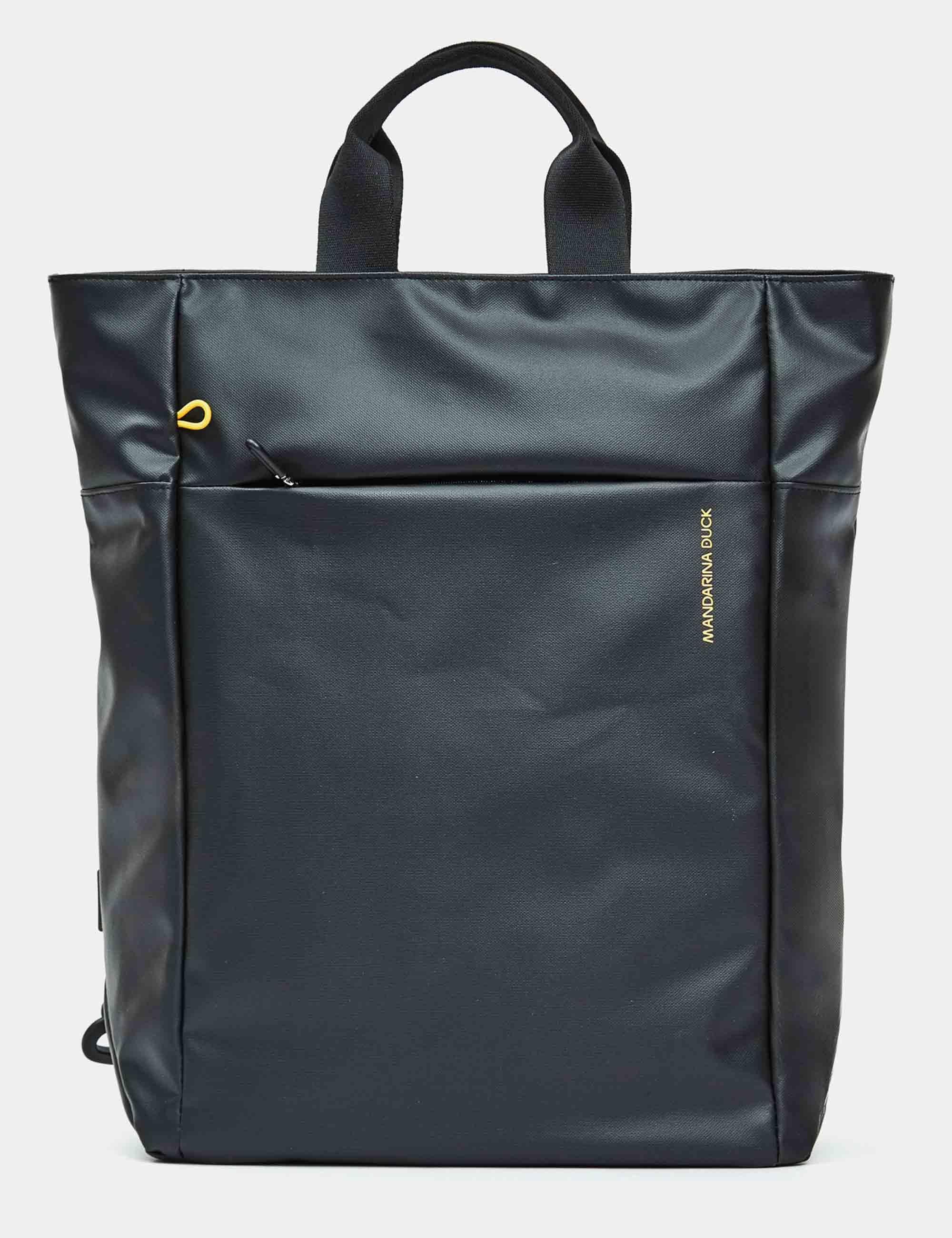 Zaini Tote Bag Eco Coated nero 42x39x16 cm Uomo P10OST12 651