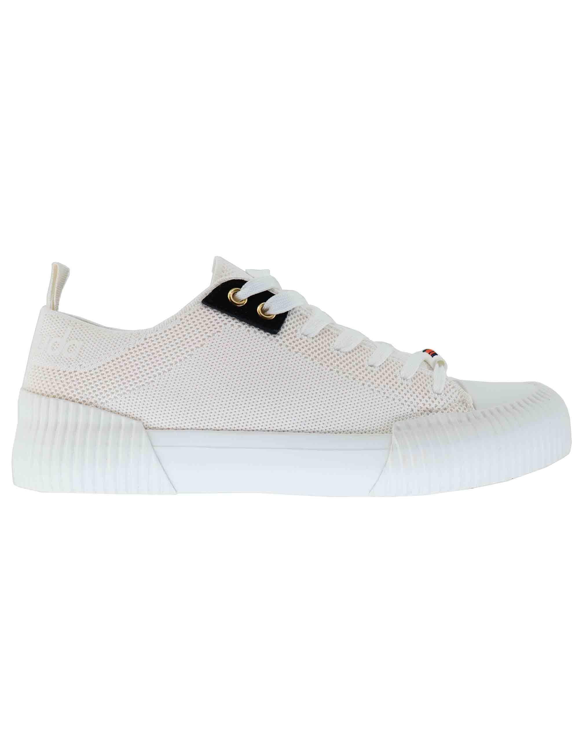 Sneakers uomo in tessuto bianco BU3535 B00VSV72O27Q Barracuda 