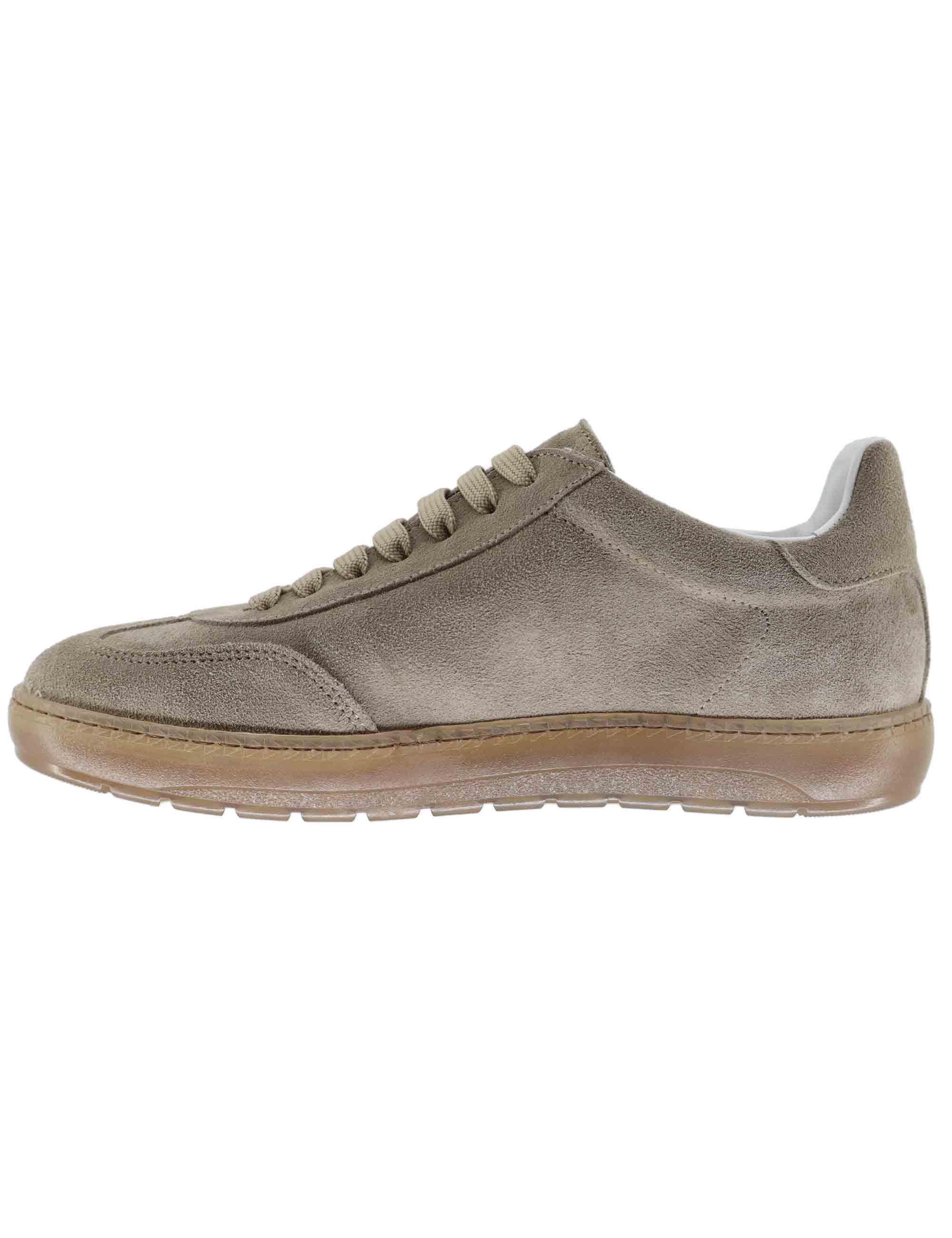 Sneakers uomo in camoscio taupe PELOTA 1 002 Rogal's 