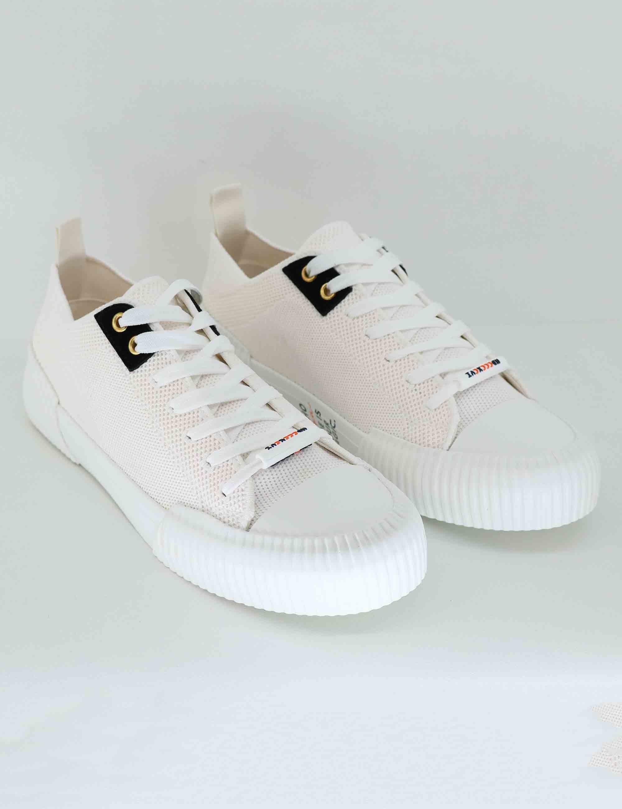 Sneakers uomo in tessuto bianco BU3535 B00VSV72O27Q Barracuda 
