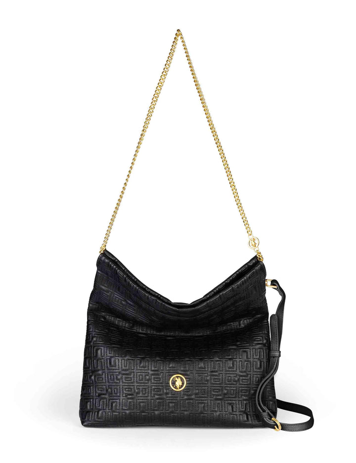 Borse pochette donna Fresh in tessuto nero BIUF78405WV P000 U.S. Polo Assn. 